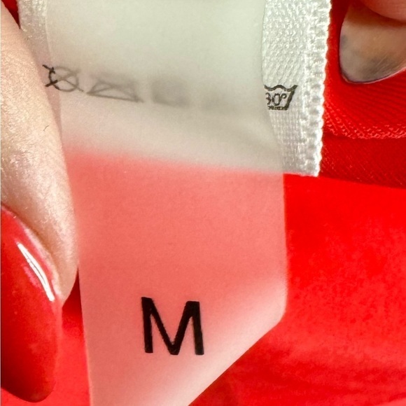 Red One piece swimsuit ~ Size M - Picture 3 of 4